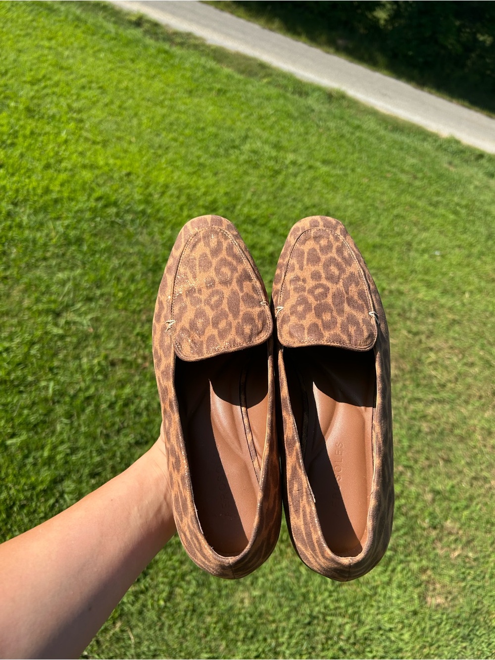 Aerosoles Leopard Print Women's Loafers - Brown